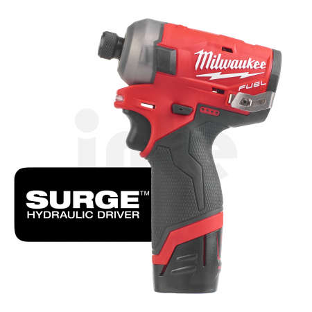 MILWAUKEE M12FQID-202X - M12 FUEL™ SURGE™ ¼″ Hydraulický rázový utahovák 4933464973