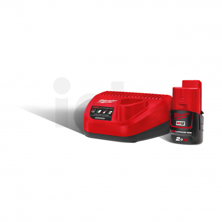 MILWAUKEE M12™  sada akumulátorů a nabíječky 4933451900