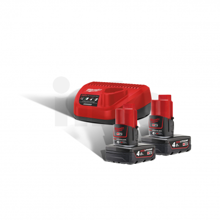 MILWAUKEE M12NRG-402 - M12™ NRG sada 4933459211