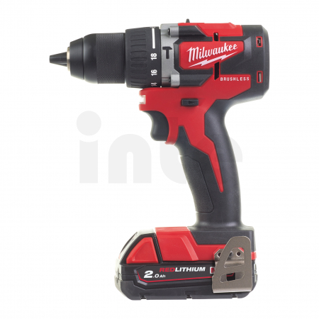 MILWAUKEE M18CBLPD-202C - M18™ kompaktní příklepová bezuhlíková vrtačka 4933464320