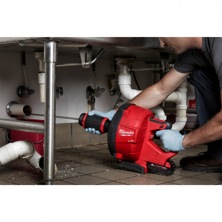 MILWAUKEE M18FDCPF10-201C - M18 FUEL™ čistič potrubí se spirálou o průměru 10 mm  4933459685