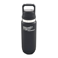 MILWAUKEE Packout™ láhev 710 ml s víčkem - černá 4932493466