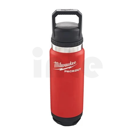 MILWAUKEE Packout láhev 710 ml s víčkem – červená 4932493465
