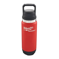 MILWAUKEE Packout™ láhev 710 ml s víčkem - červená 4932493465