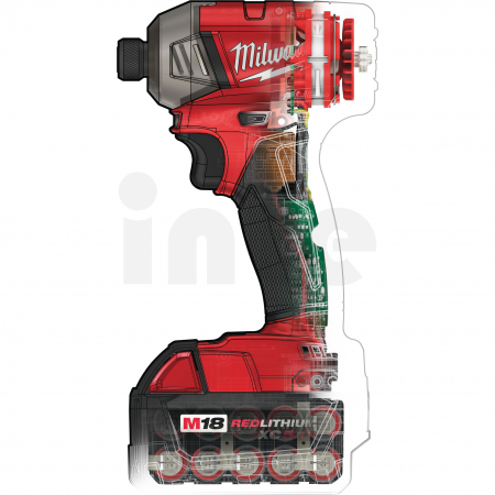 MILWAUKEE M18FQID-502X - M18 FUEL™ SURGE™ ¼″ hex hydraulický rázový utahovák 4933451790