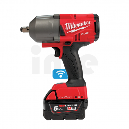 MILWAUKEE M18ONEFHIWF12-502X  - M18 FUEL™ ONE-KEY™ ½″ rázový utahovák s pojistným kroužkem 4933459727