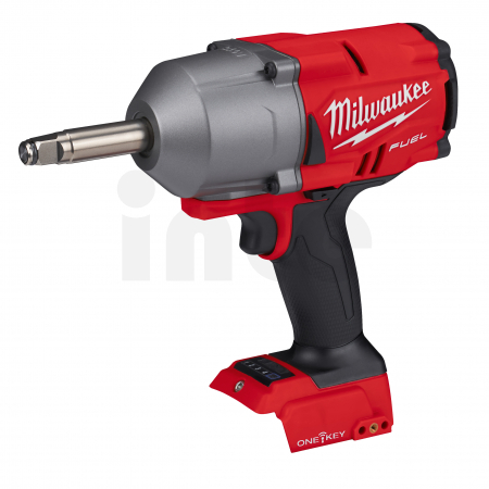 MILWAUKEE M18 FUEL™ ONE-KEY™ ½″ rázový utahovák s pojistným kroužkem a prodlouženým vřetenem 4933478405