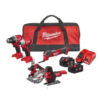 MILWAUKEE M18 BLCPP5A-502B FUEL Sada aku nářadí 4933492838
