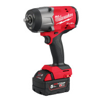 MILWAUKEE M18 FUEL™ ½″ rázový utahovák s vysokým krouticím momentem a pojistným koužkem 4933492783