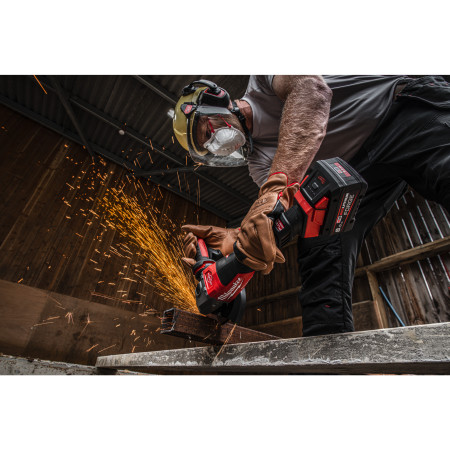 MILWAUKEE M18 FHSAG125XPDB2-802X M18 FUEL vysoce výkonná 125mm bruska s brzdou a kolébovým spínačem 4933493418
