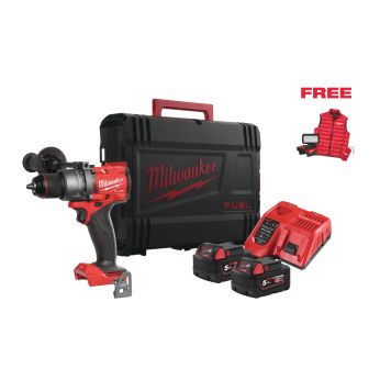 MILWAUKEE M18 FPD3MC-502X POWER PACK IN2 Aku příklepová vrtačka 4933499451