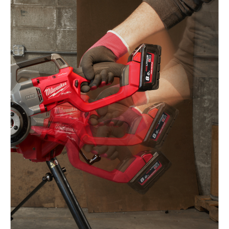 MILWAUKEE M18 FPT114-802CA FUEL 1 ¼″ závitořez s technologií ONE-KEY 4933499199