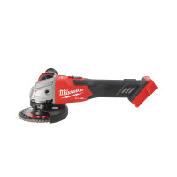 MILWAUKEE M18FSAGV125XB-0 úhlová bruska s posuvným spínačem, brzdou a regulací otáček, 125 mm, 4933499158