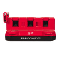 MILWAUKEE M18™ mobilní rychlonabíječka PACKOUT™ se šesti sloty 4933498552