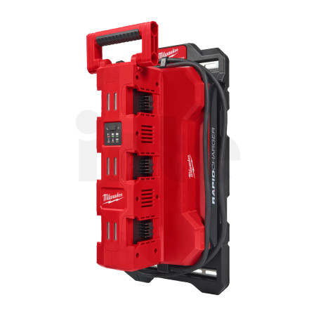 MILWAUKEE M18™ mobilní rychlonabíječka PACKOUT™ se šesti sloty 4932498552
