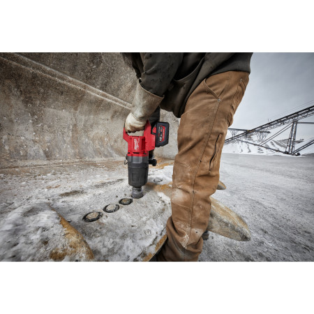 MILWAUKEE M18 FUEL™ ONE-KEY™ 1″ rázový utahovák D-rukojeť, pojistný kroužek a prodloužené vřeteno 4933471757