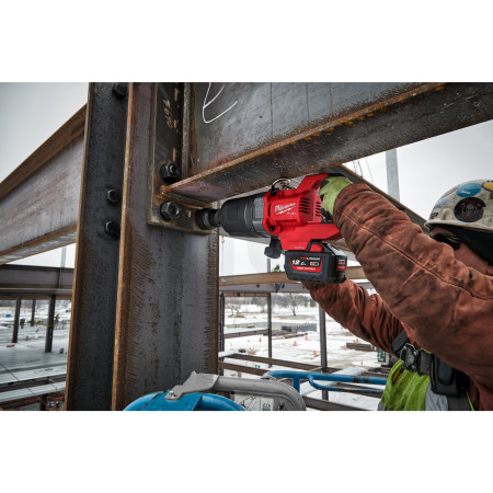 MILWAUKEE M18 ONEFHIWF1DS-121C FUEL ONE-KEY 1˝ rázový utahovák D-rukojeť, pojistný kroužek a prodloužené vřeteno 4933499253