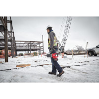 MILWAUKEE M18 ONEFHIWF1DS-121C FUEL ONE-KEY 1˝ rázový utahovák D-rukojeť, pojistný kroužek a prodloužené vřeteno 4933499253