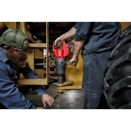 MILWAUKEE M18 ONEFHIWF1DS-121C FUEL ONE-KEY 1˝ rázový utahovák D-rukojeť, pojistný kroužek a prodloužené vřeteno 4933499253