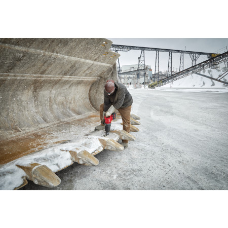 MILWAUKEE M18 ONEFHIWF1DS-121C FUEL ONE-KEY 1˝ rázový utahovák D-rukojeť, pojistný kroužek a prodloužené vřeteno 4933499253