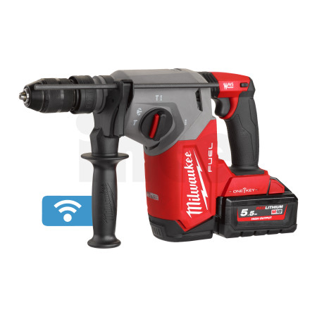 MILWAUKEE M18 FUEL™ ONE-KEY™ 4-režimové kladivo 26 mm SDS-PLUS se sklíčidlem FIXTEC™ 4933478505