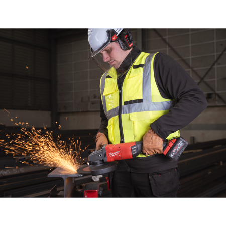 MILWAUKEE M18 ONEFLAG230XPDB-0 FUEL ONE-KEY 230 mm úhlová bruska s kolébkovým spínačem 4933478781