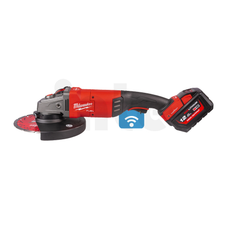 MILWAUKEE M18 ONEFLAG230XPDB-122C M18 FUEL ONE-KEY 230 mm úhlová bruska s kolébkovým spínačem 4933499242