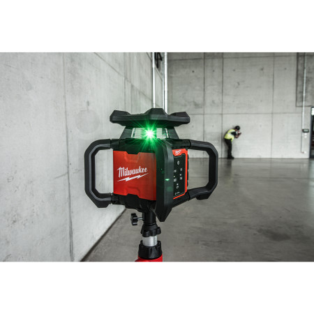 MILWAUKEE M18™ horizontální/vertikální rotační zelený laser 300 m s ONE-KEY™ 4933493194