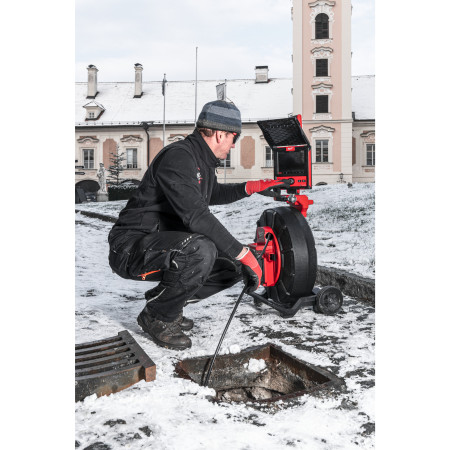 MILWAUKEE M18 SIC60 HDR-0 Inspekční kamera na kontrolu kanalizace s navijákem 60 m, hlava kamery 60 mm 4933493954