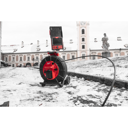 MILWAUKEE M18 SIC60 HDR-0 Inspekční kamera na kontrolu kanalizace s navijákem 60 m, hlava kamery 60 mm 4933493954