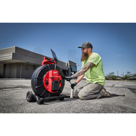 MILWAUKEE M18 SIC60 HDR-0 Inspekční kamera na kontrolu kanalizace s navijákem 60 m, hlava kamery 60 mm 4933493954