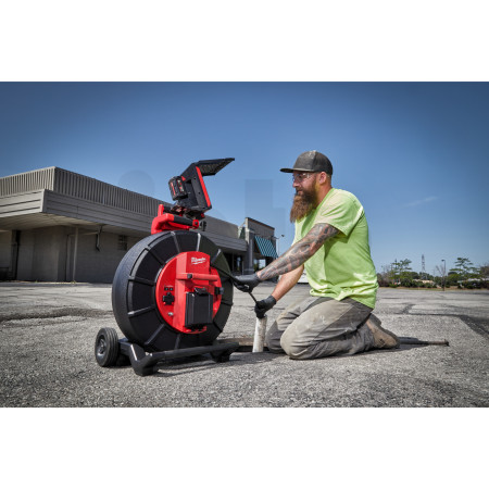 MILWAUKEE M18 SIC60 HDR-0 Inspekční kamera na kontrolu kanalizace s navijákem 60 m, hlava kamery 60 mm 4933493954