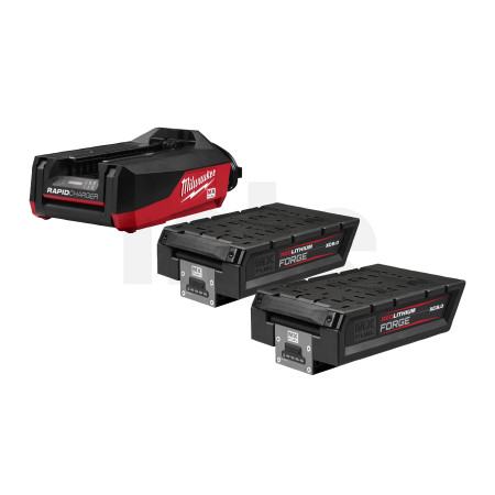 MILWAUKEE MXF FORGENRG-802FC MX FUEL FORGE sada akumulátorů a nabíječky 4932500037