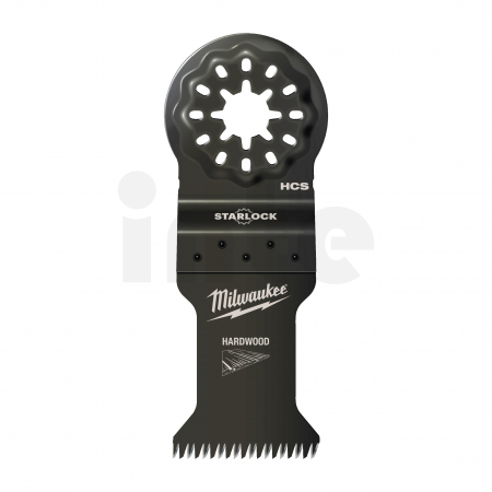 MILWAUKEE Bimetalový nůž 35 mm pro ponorné řezy do dřeva a geometrie zubů se třemi řeznými břity zaručují rychlé a čisté řezy 48