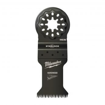 MILWAUKEE Bimetalový nůž 35 mm pro ponorné řezy do dřeva a geometrie zubů se třemi řeznými břity zaručují rychlé a čisté řezy 48