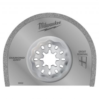 MILWAUKEE Nůž 1,2 mm s diamantovými zrny pro odstraňování spárovacích hmot zaručuje velmi dlouhou životnost. Pro odstraňování po
