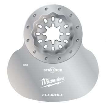 MILWAUKEE Flexibilní řezák/škrabka na silikonové a měkké materiály pro utěsnění oken 48906063