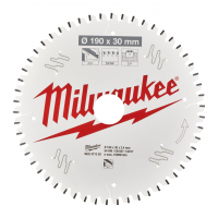 MILWAUKEE Pilový kotouč hliník 190X30X2.4X54TF NEG. 4932471303