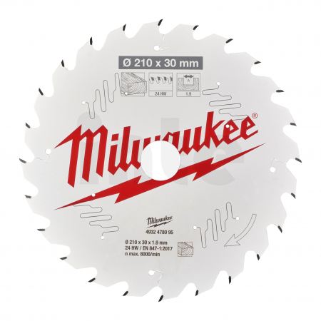 MILWAUKEE CSB TS W 210 × 30 × 1,9 × 24 ATB 4932478095