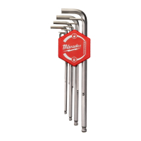 MILWAUKEE Sada imbusových klíčů Hex Key 4932478621