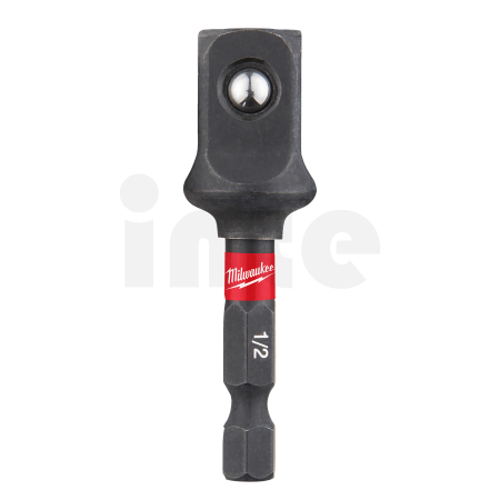 MILWAUKEE Nástrčný adaptér Shockwave 1/4" HEX x 1/2"  4932478803