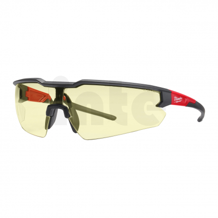 MILWAUKEE Enhanced Safety Glasses Tónované ochranné brýle - odolné proti poškrábání a zamlžování žluté 4932478927