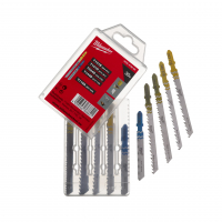 MILWAUKEE Jigsaw Blade Sets Plátky do přímočaré pily pro použití do dřeva a kovu - sada 35 ks 4932479088