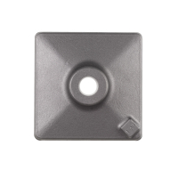 MILWAUKEE Pěchovací deska pro použití se stopkou pro pěchovací desky a pemrlice K-Hex 21mm, 120 x 120 mm 4932479220