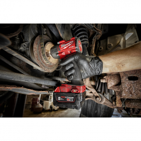 MILWAUKEE M18FMTIW2F12-0X  - M18 FUEL™ 1/2˝ Rázový utahovák s pojistným kroužkem 4933478449