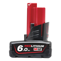 MILWAUKEE M12™ 6,0 Ah akumulátor 4932451395