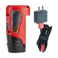 MILWAUKEE M12TC - M12™ kompaktní cestovní nabíječka a zdroj 4932459450
