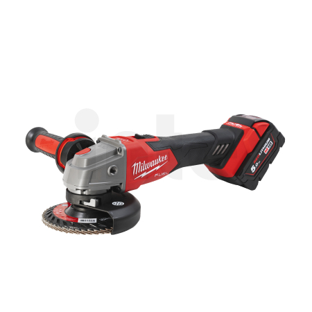 MILWAUKEE M18 FSAG125XB-502X Úhlová bruska 125 mm s posuvným spínačem 4933478430