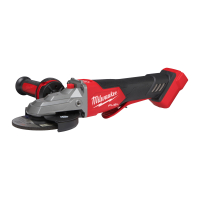 MILWAUKEE M18 FUEL™ 125 mm úhlová bruska s plochou hlavou, brzdou a kolébkovým spínačem 4933478439