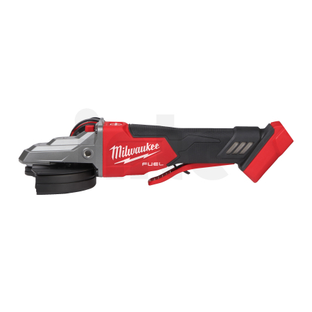 MILWAUKEE M18 FUEL™ 125 mm úhlová bruska s plochou hlavou, brzdou a kolébkovým spínačem 4933478439